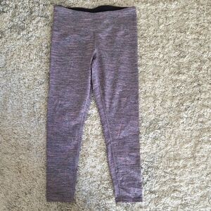 Tuff Athletics Heathered Lavender-Pink Leggings